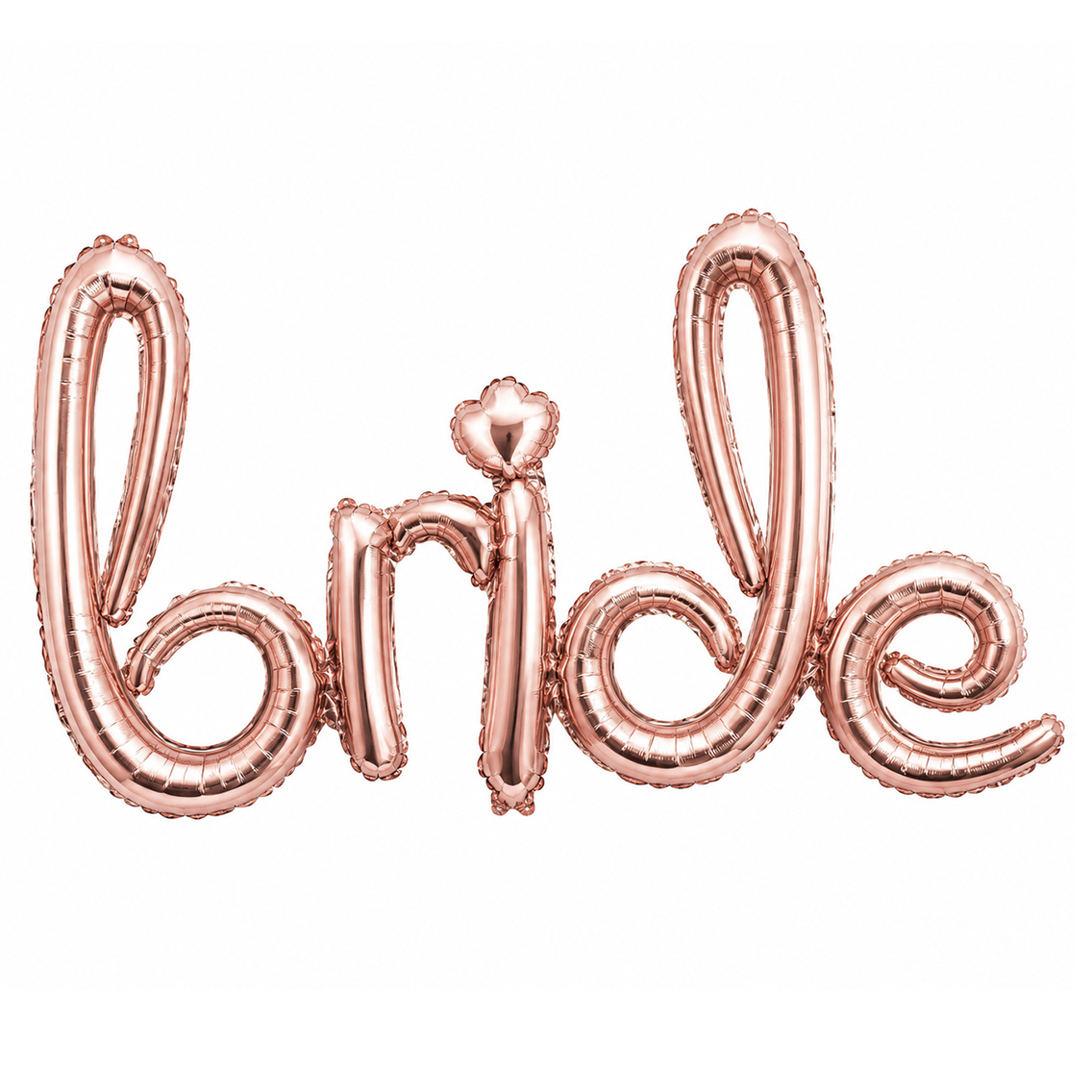 Bride El Yazısı Rose Gold Folyo Balon