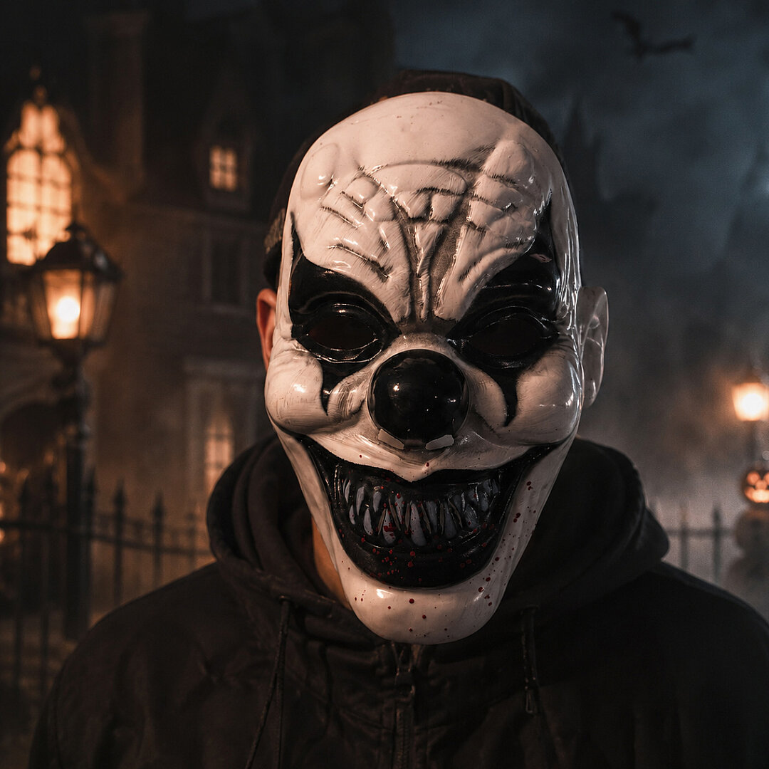 Cadılar Bayramı Dark Joker Maske - Beysüs
