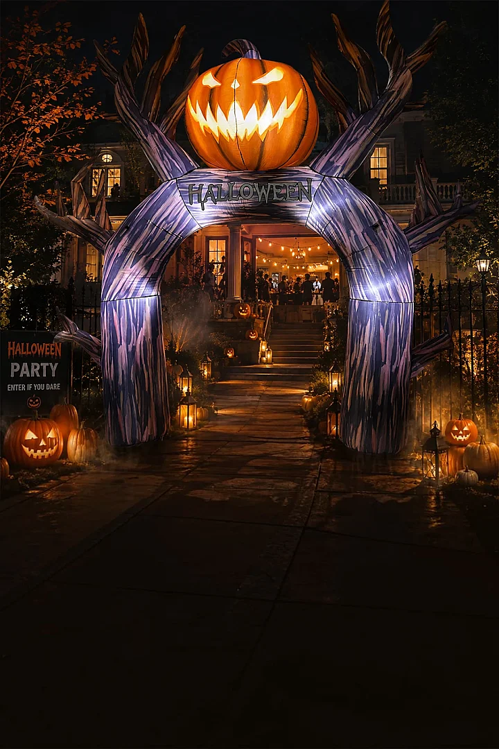 Cadılar Bayramı Halloween Yazılı Kapı Tagı 