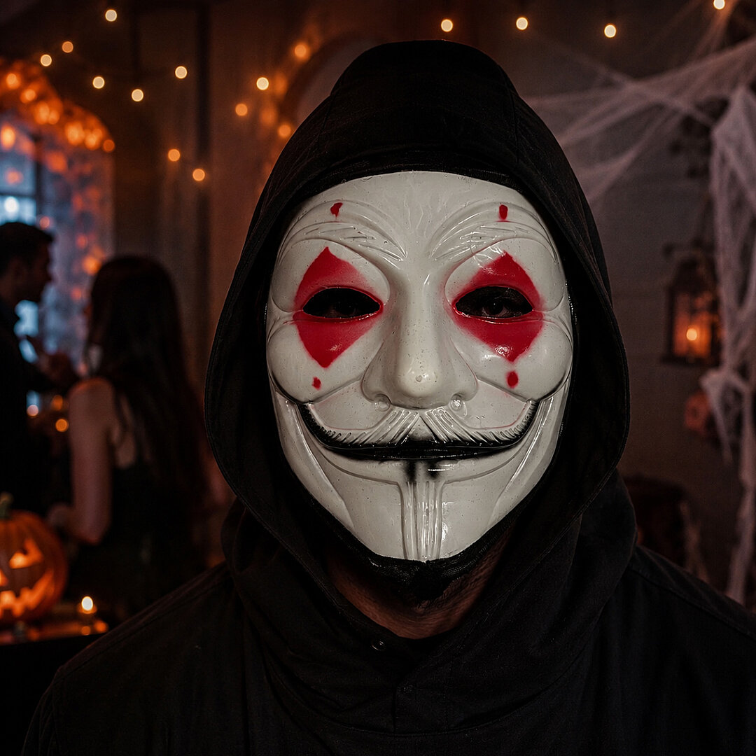 Cadılar Bayramı Vandetta Maske - Beysüs