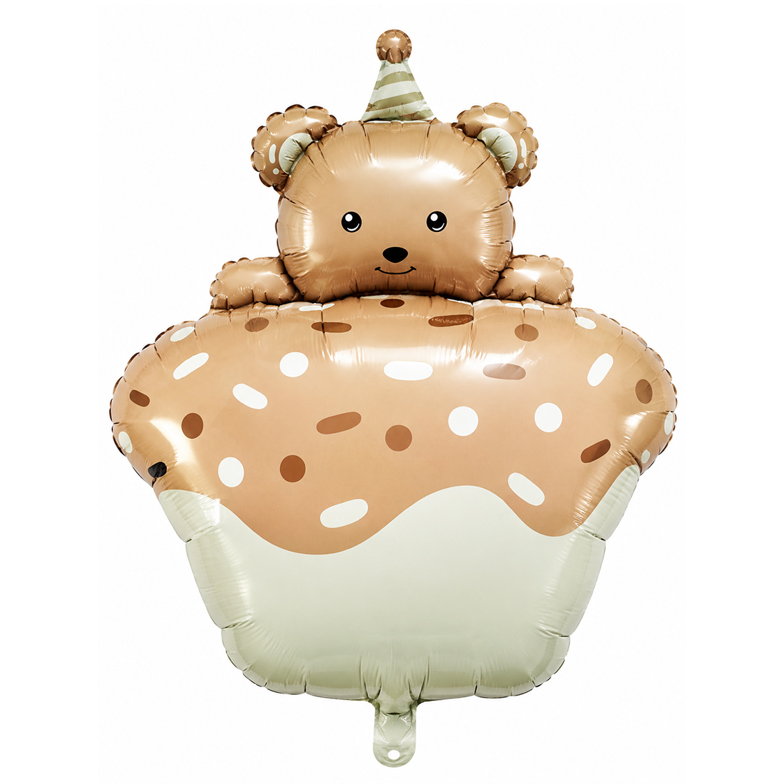 Cupcake Ayıcık Folyo Balon