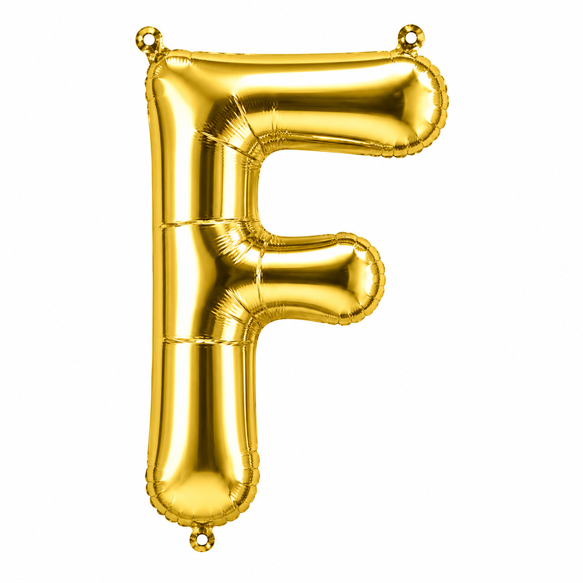F Harfi Folyo Balon Altın Rengi (76 cm)