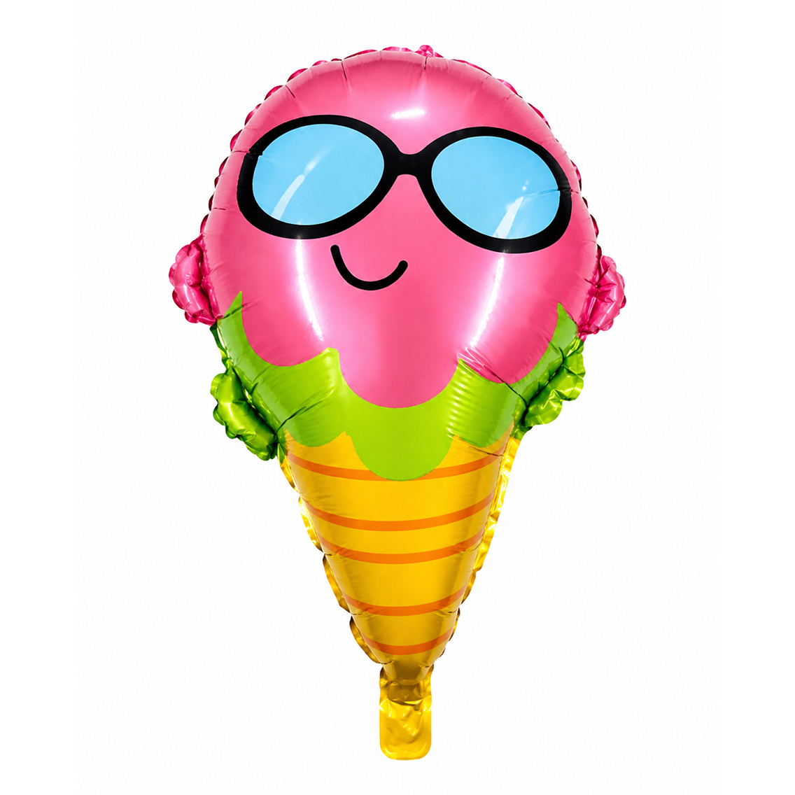 Gözlüklü Dondurma Folyo Balon