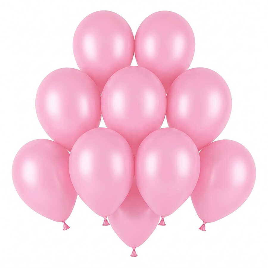 Gül Kurusu Renk Lateks Pastel Balon (13 cm) - 10 Adet