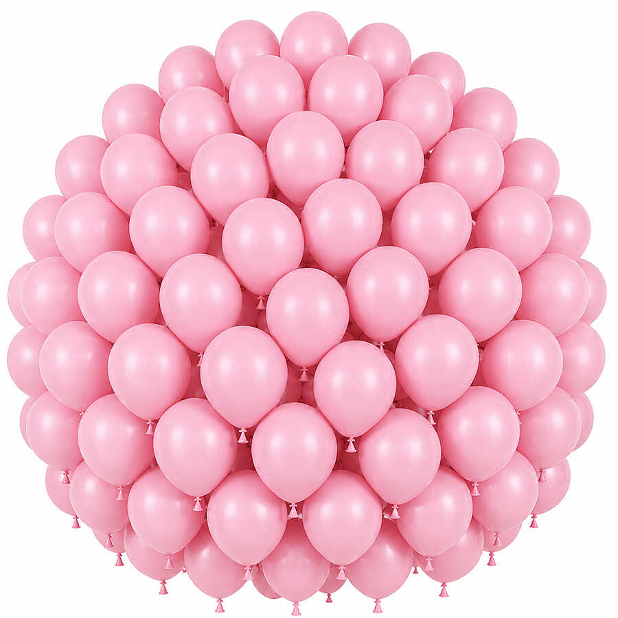 Gül Kurusu Renk Lateks Pastel Balon (30 cm) - 100 Adet