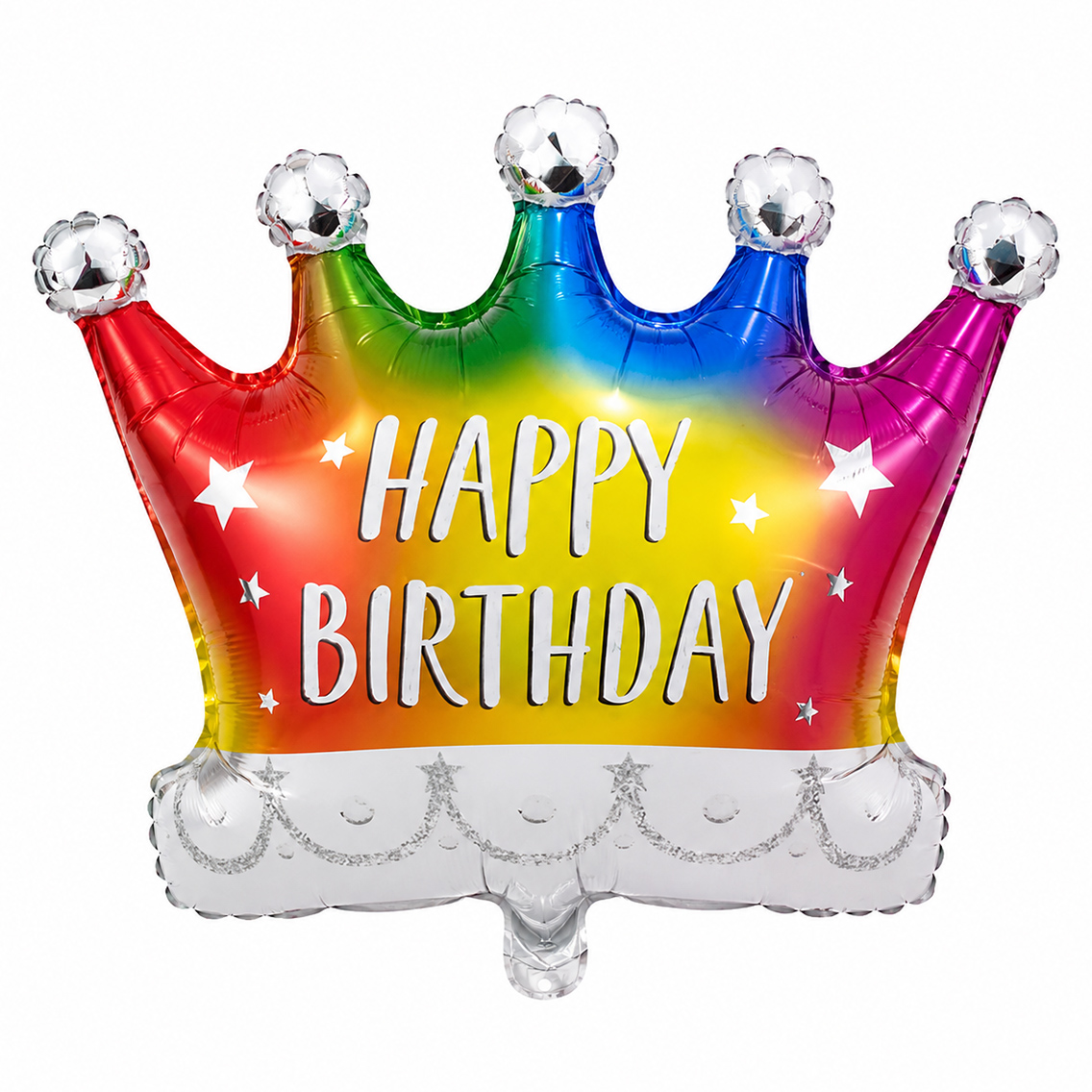 Happy Birthday Kral Taç Folyo Balon