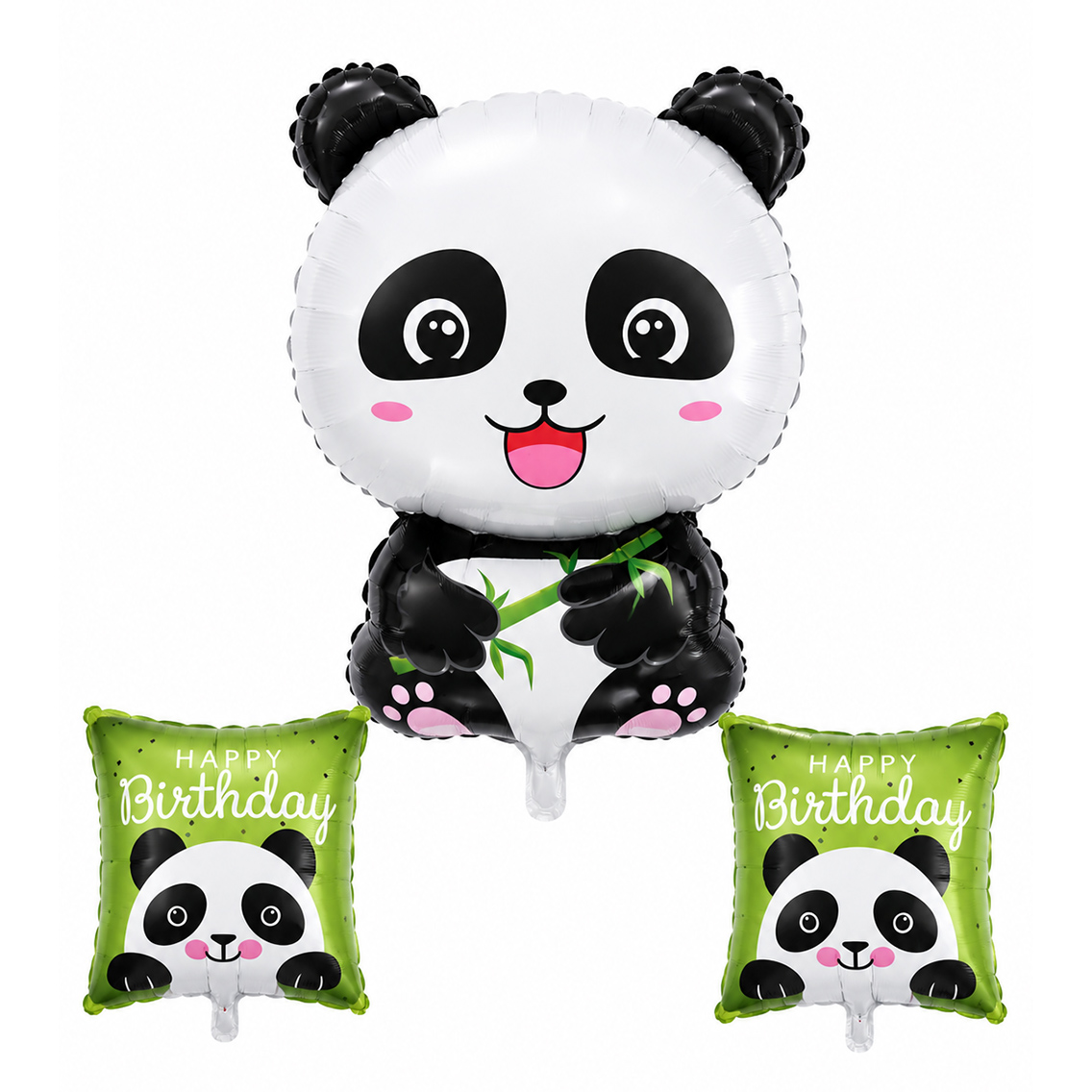 Happy Birthday Panda Set Folyo Balon