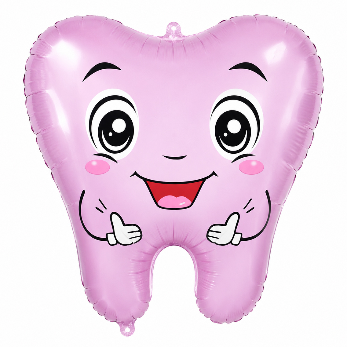 İlk Dişim Diş Figür Pembe Folyo Balon