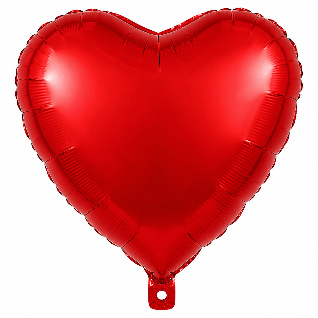 Kalp Folyo Balon Kırmızı 24 inc 