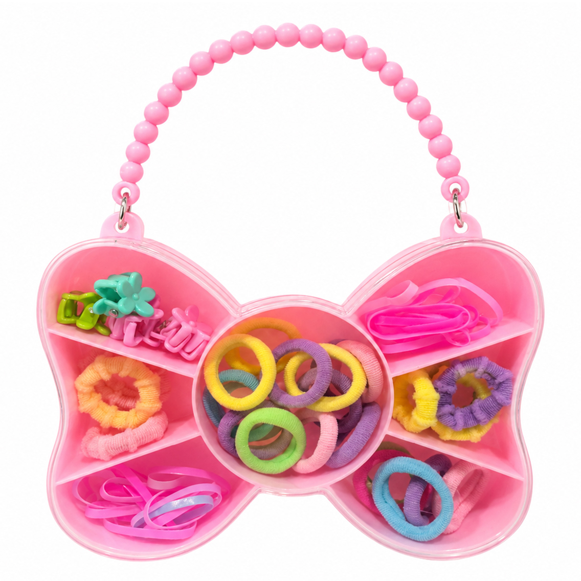 Mini Çantalı Lastik Toka Set