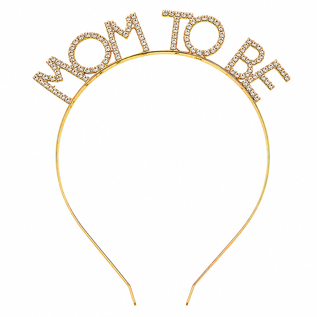 Mom To Be Taşlı Lüx Tac Rose Gold 