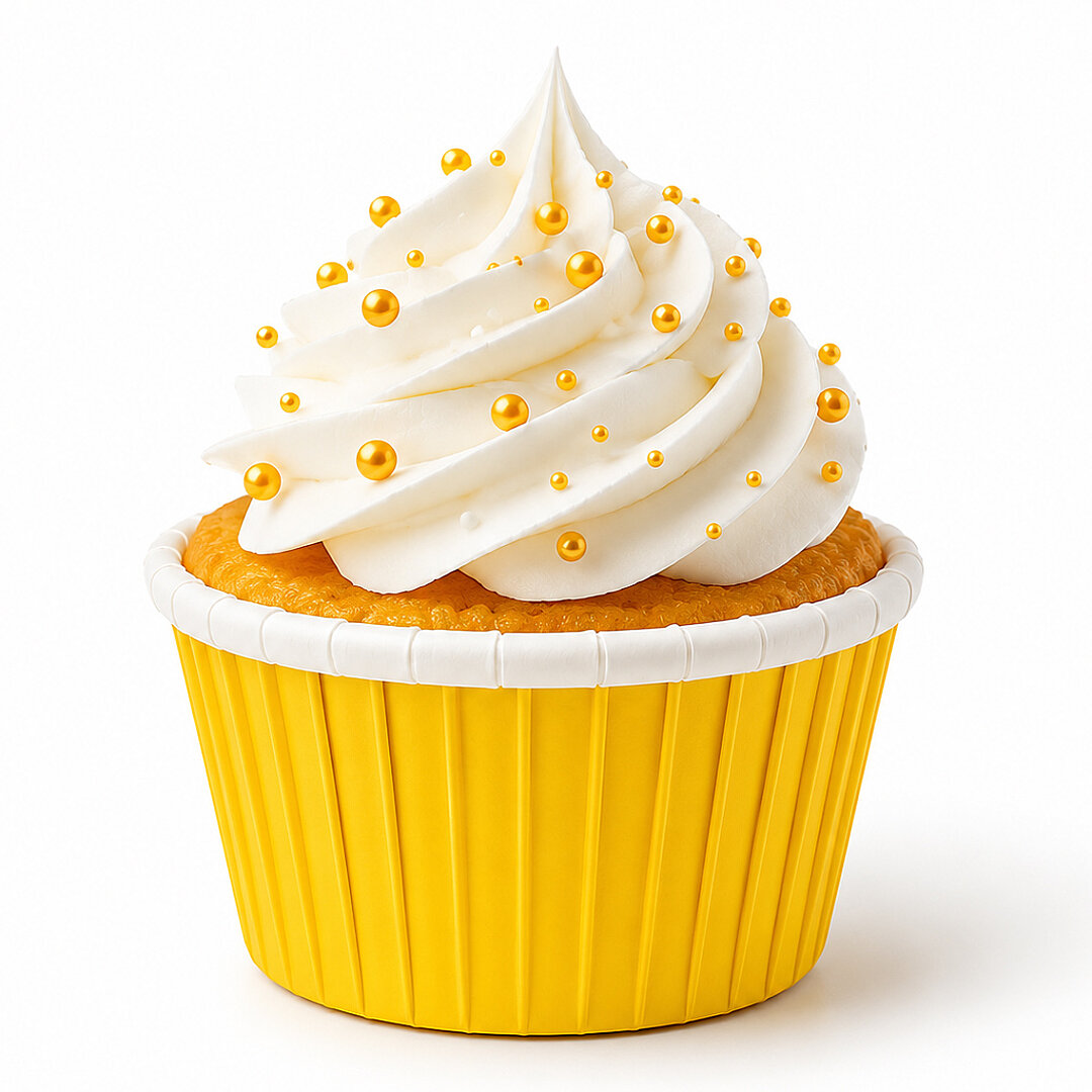 Muffin Kalıbı 25'li Sarı - Beysüs