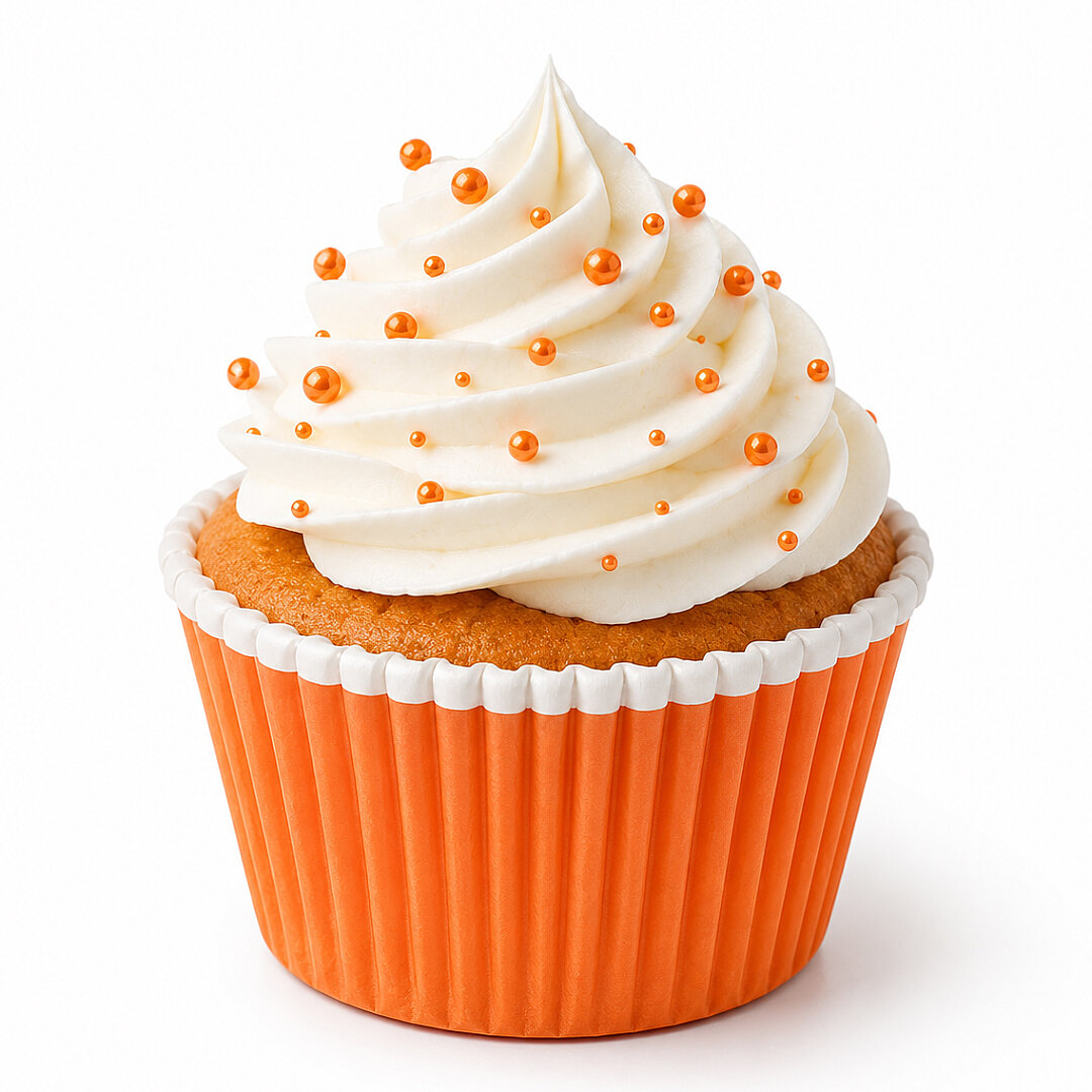 Muffin Kalıbı 25'li Turuncu - Beysüs