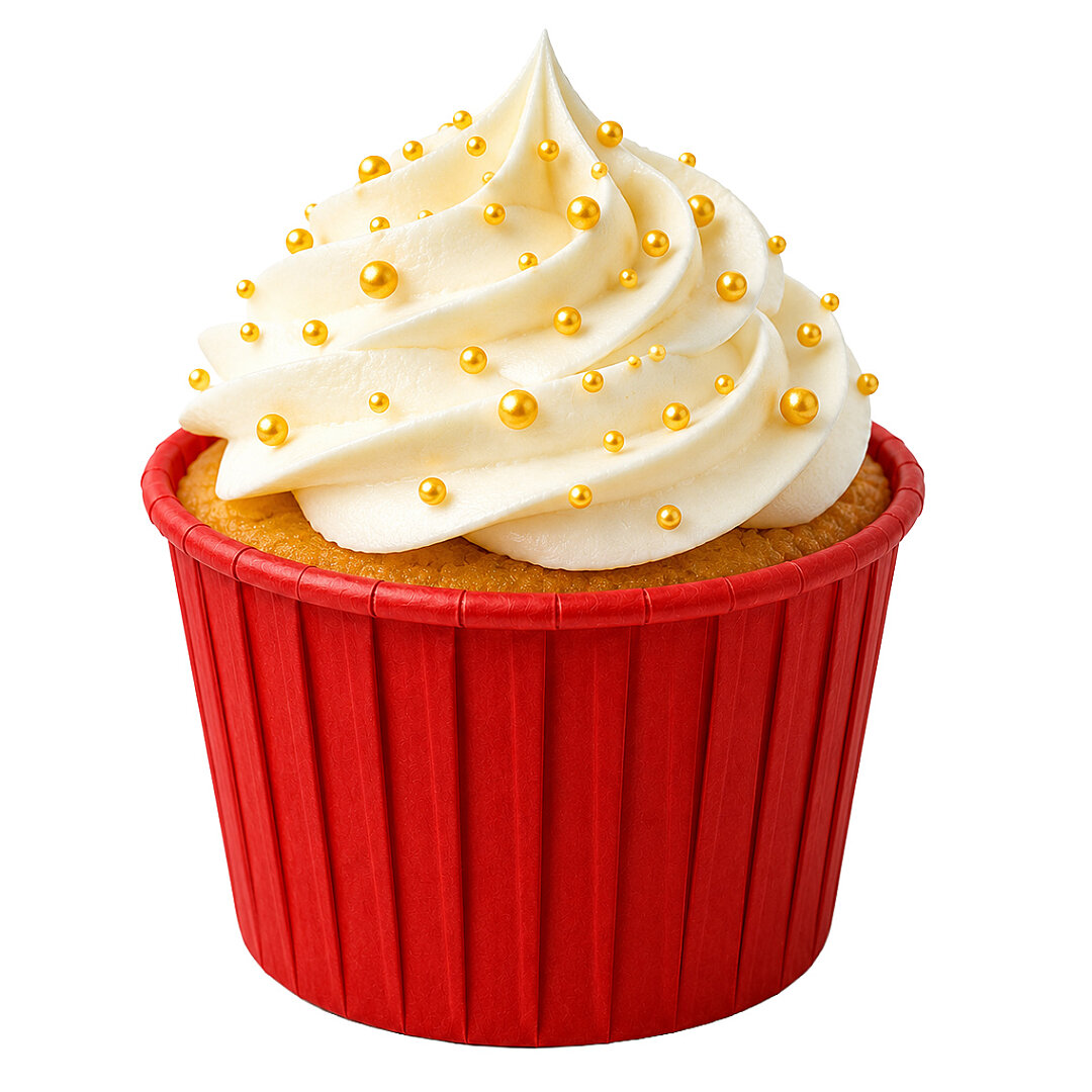 Muffin Kalıbı 50'li Kırmızı 