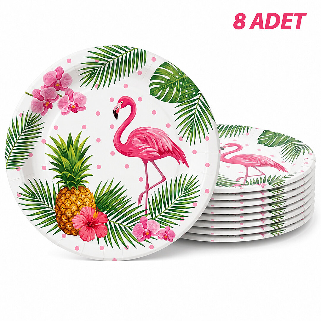 Parti Lisanslı Tabak Flamingo - Beysüs