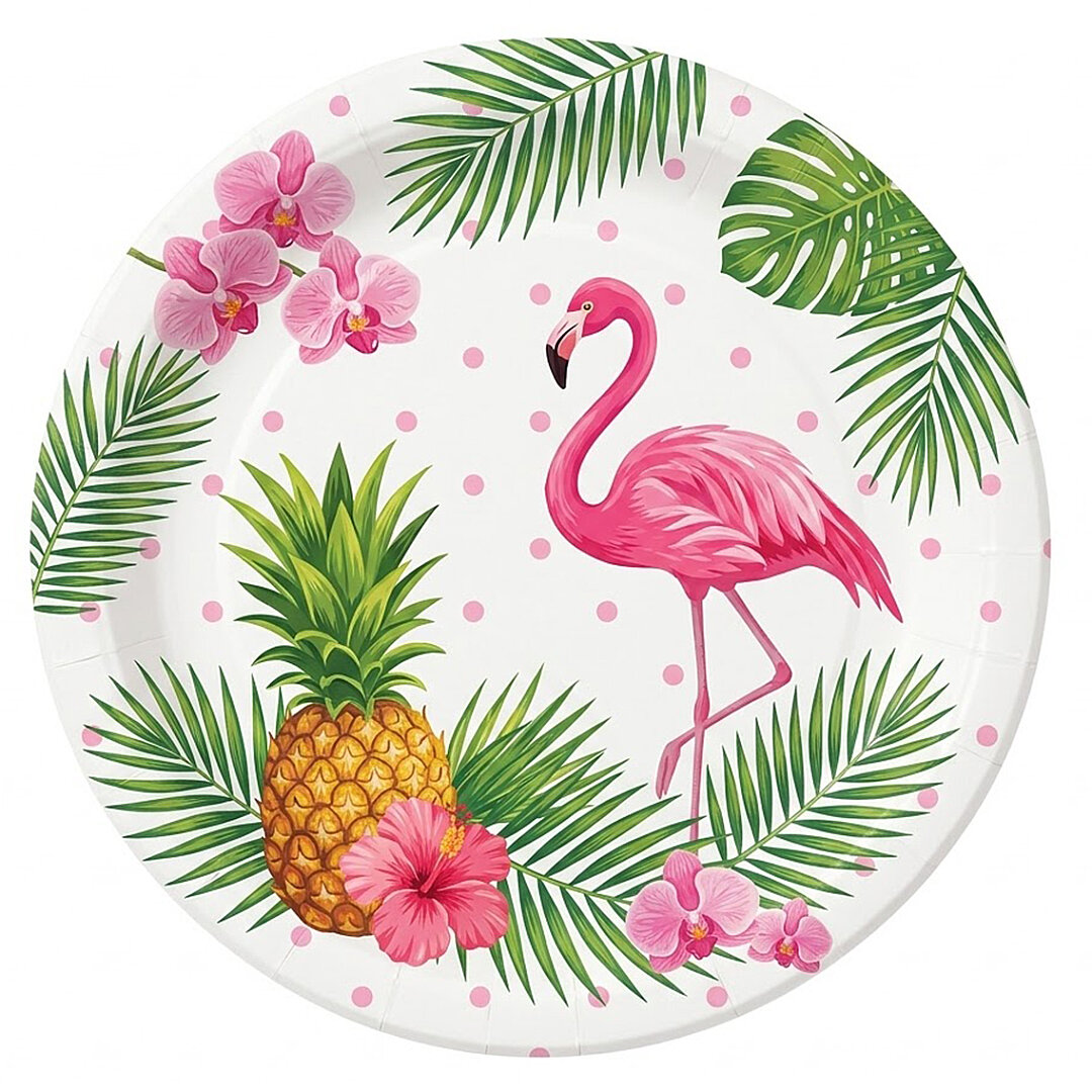 Parti Lisanslı Tabak Flamingo - Beysüs (1)