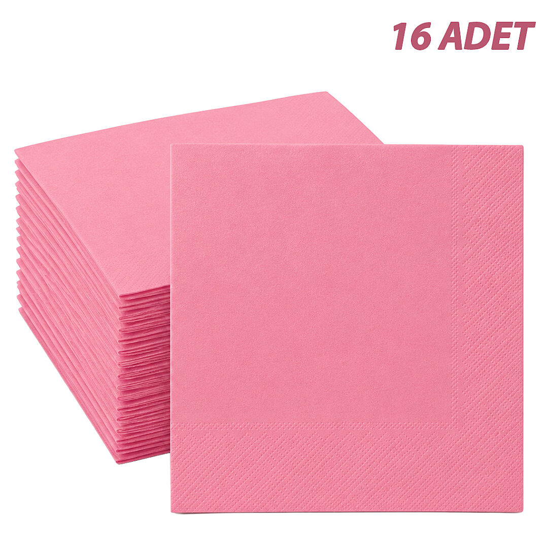Parti Peçete 16'lı Pembe - Beysüs