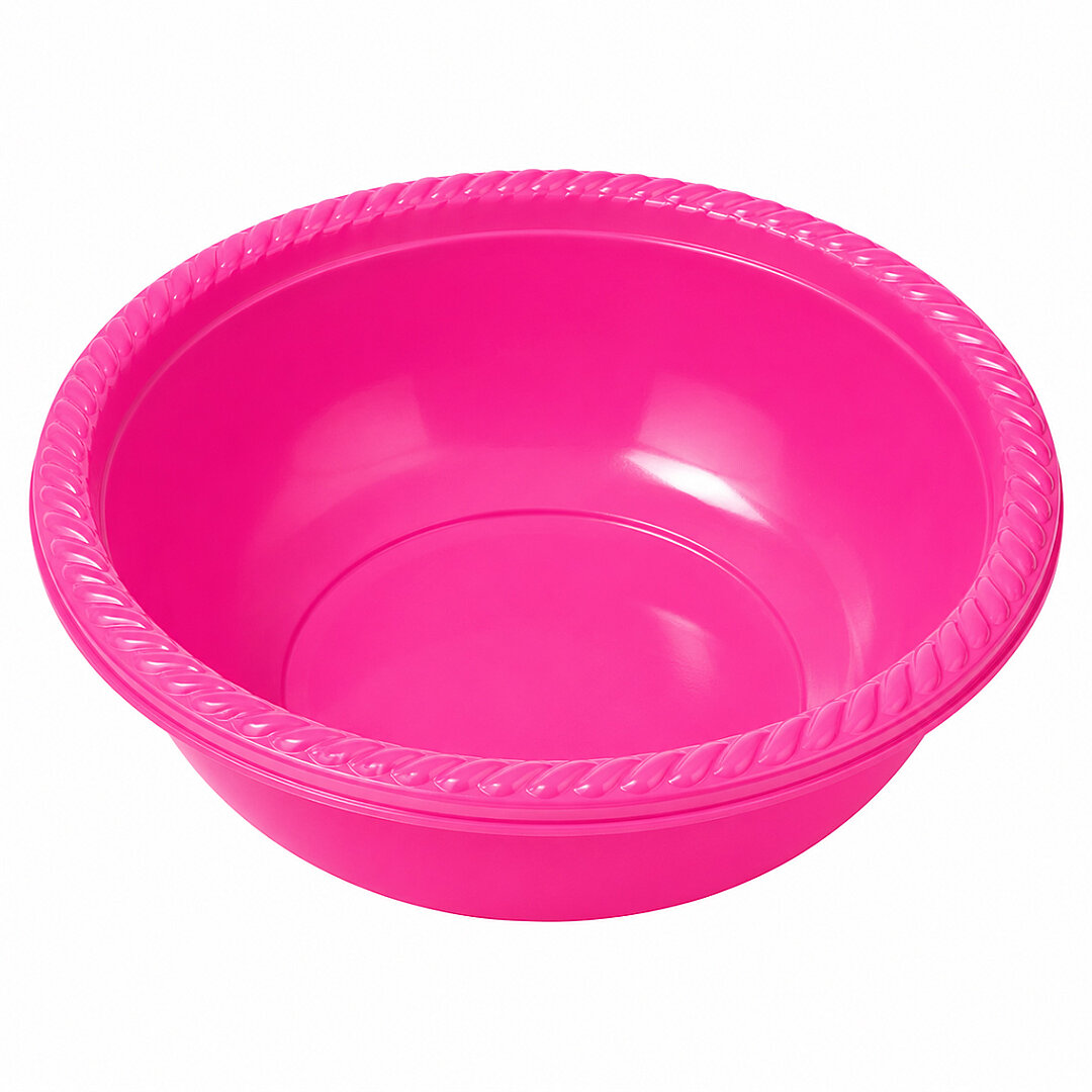 Parti Salata Kasesi Plastik Pembe 