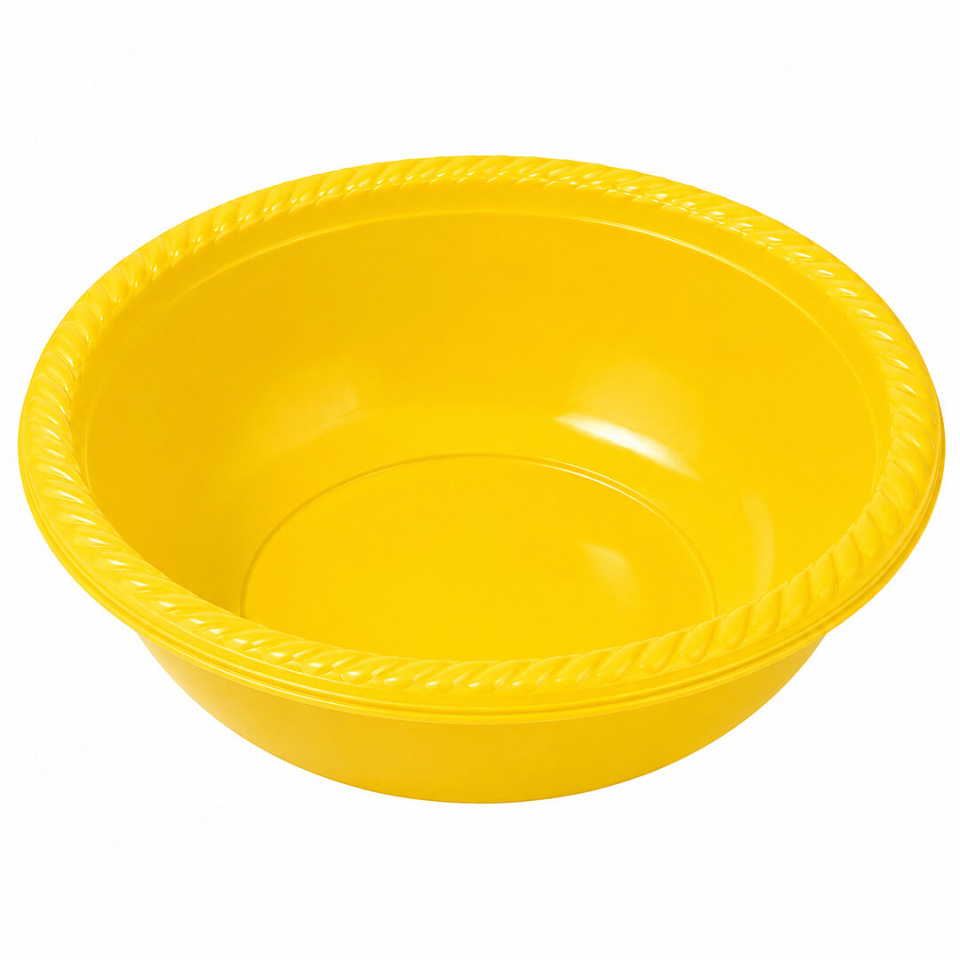 Parti Salata Kasesi Plastik Sarı 