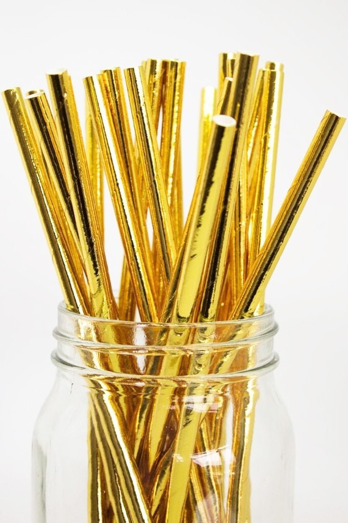 Pipet Kağıt Parlak Gold 25 li - Beysus