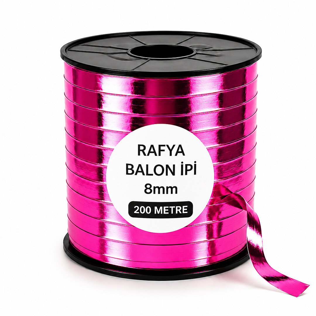 Rafya İp Parlak Pembe 200 m 