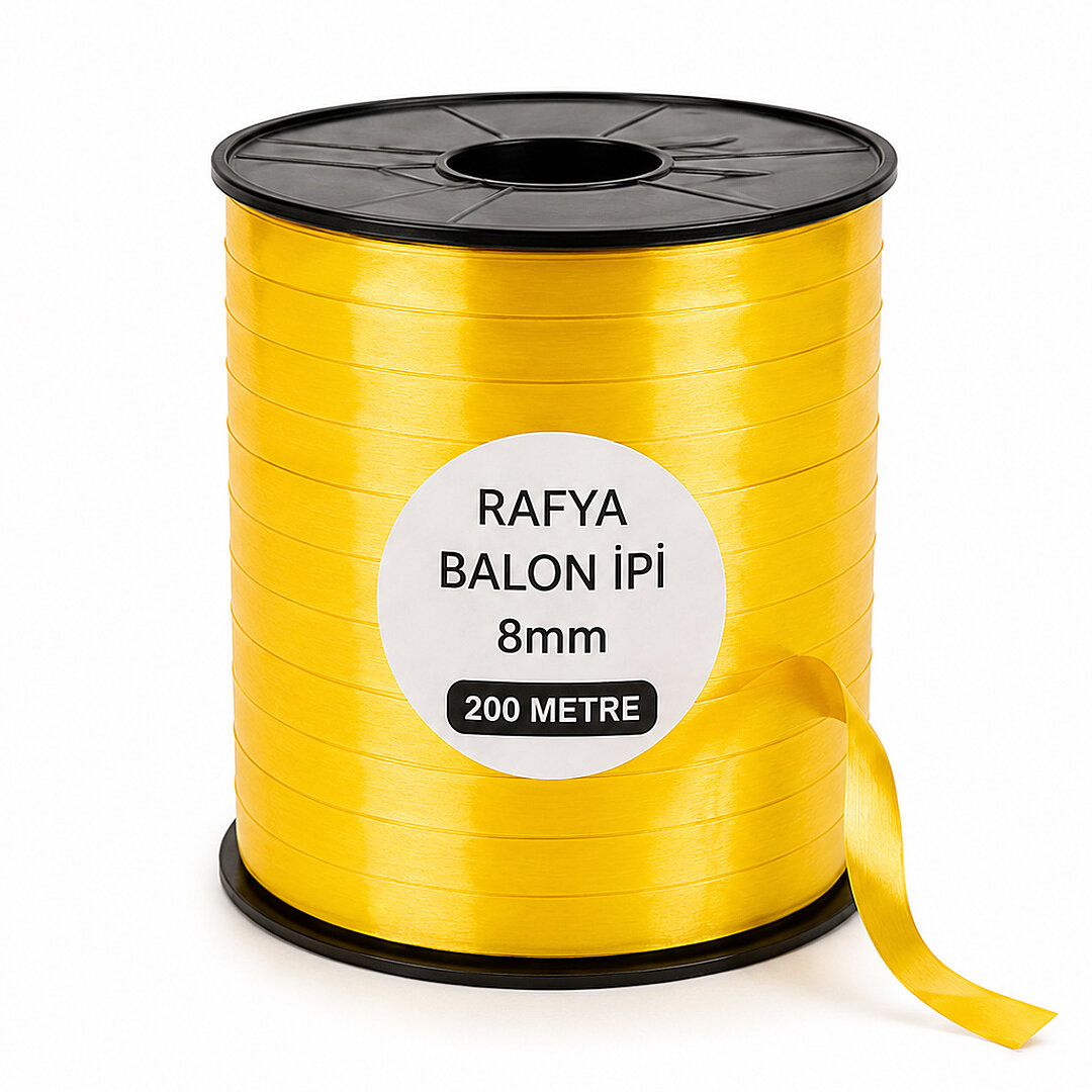 Rafya İp Sarı 200 m 
