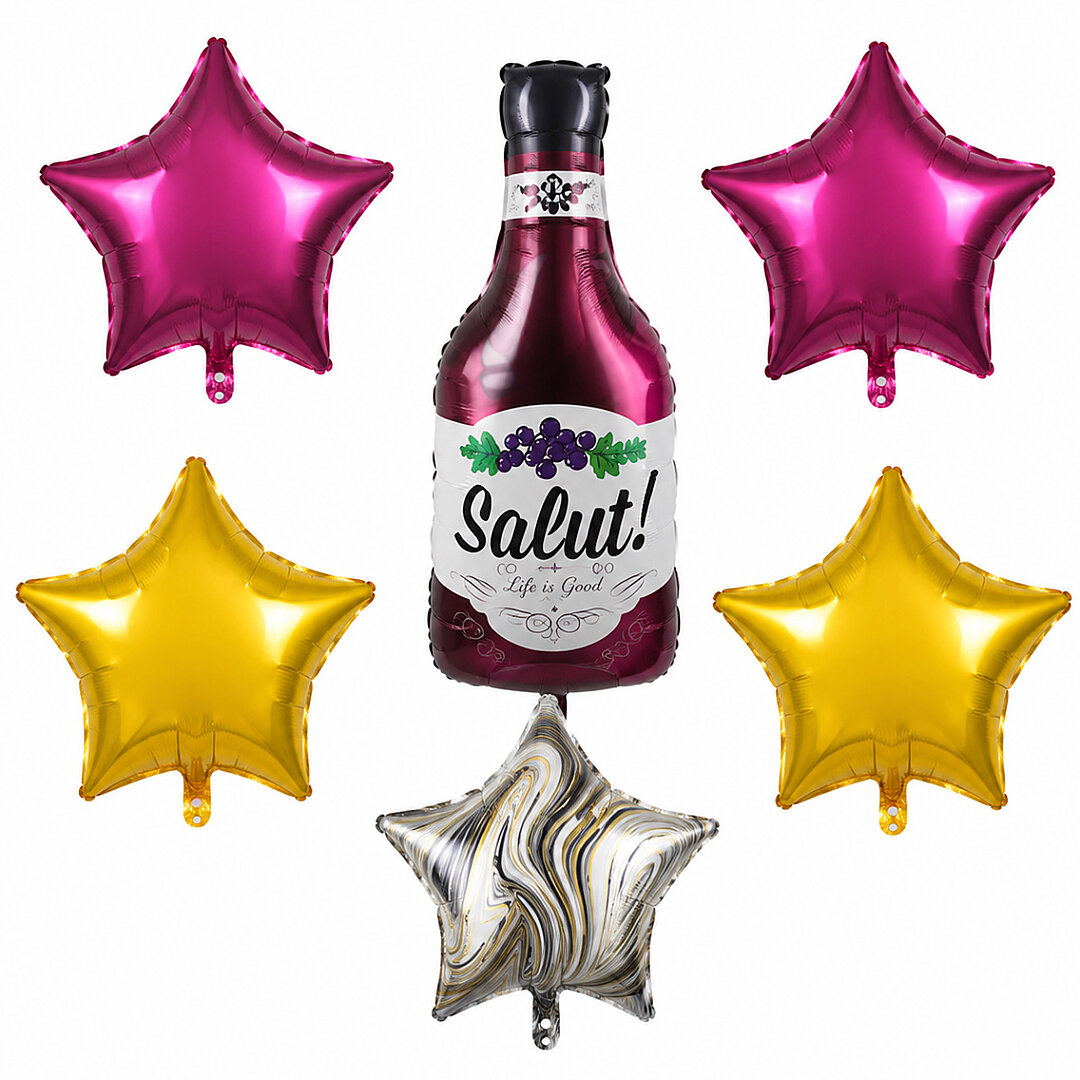 Salut 6'lı Folyo Balon Set 