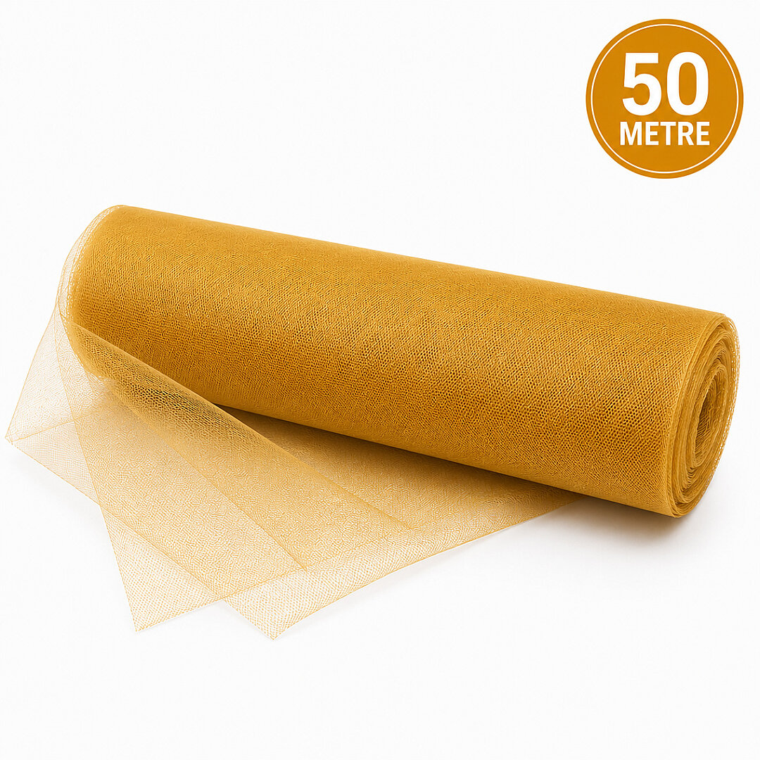 Süsleme Tülü Gold Grek Tül 50 m 