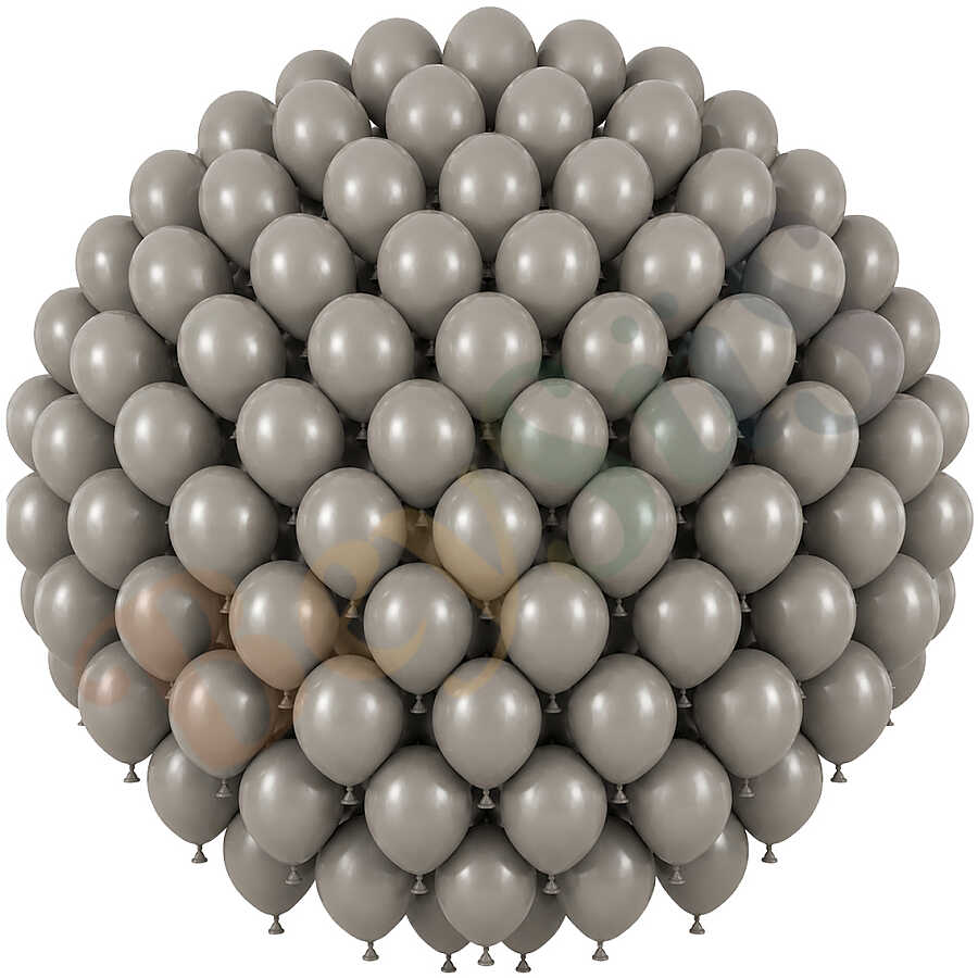 Taş Renk Lateks Retro Balon (30 cm) - 100 Adet