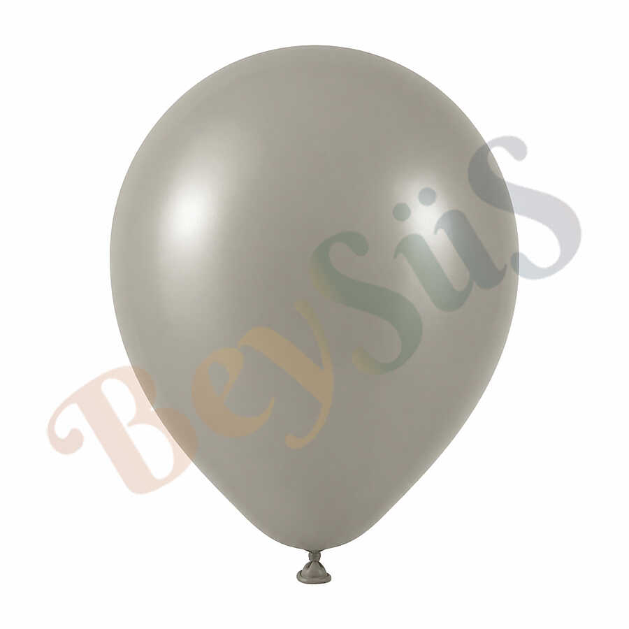Taş Renk Lateks Retro Balon (60 cm) - 1 Adet