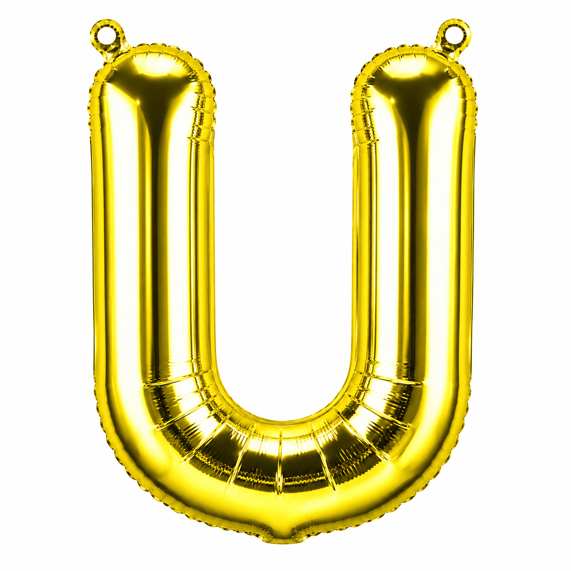 U Harfi Folyo Balon Altın Rengi (100 cm)