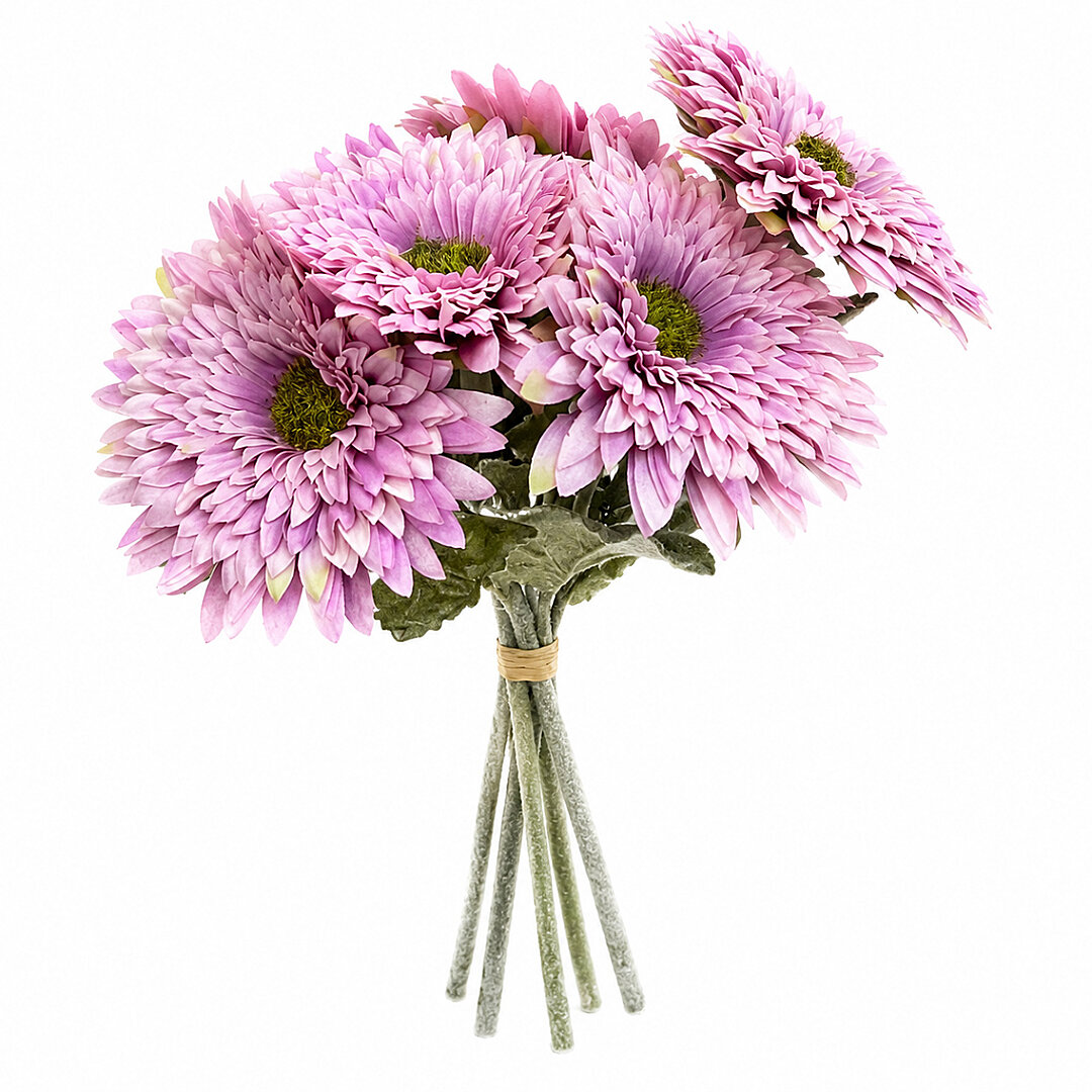 Yapay Çiçek Kasımpatı Buketi 49 cm Lila 