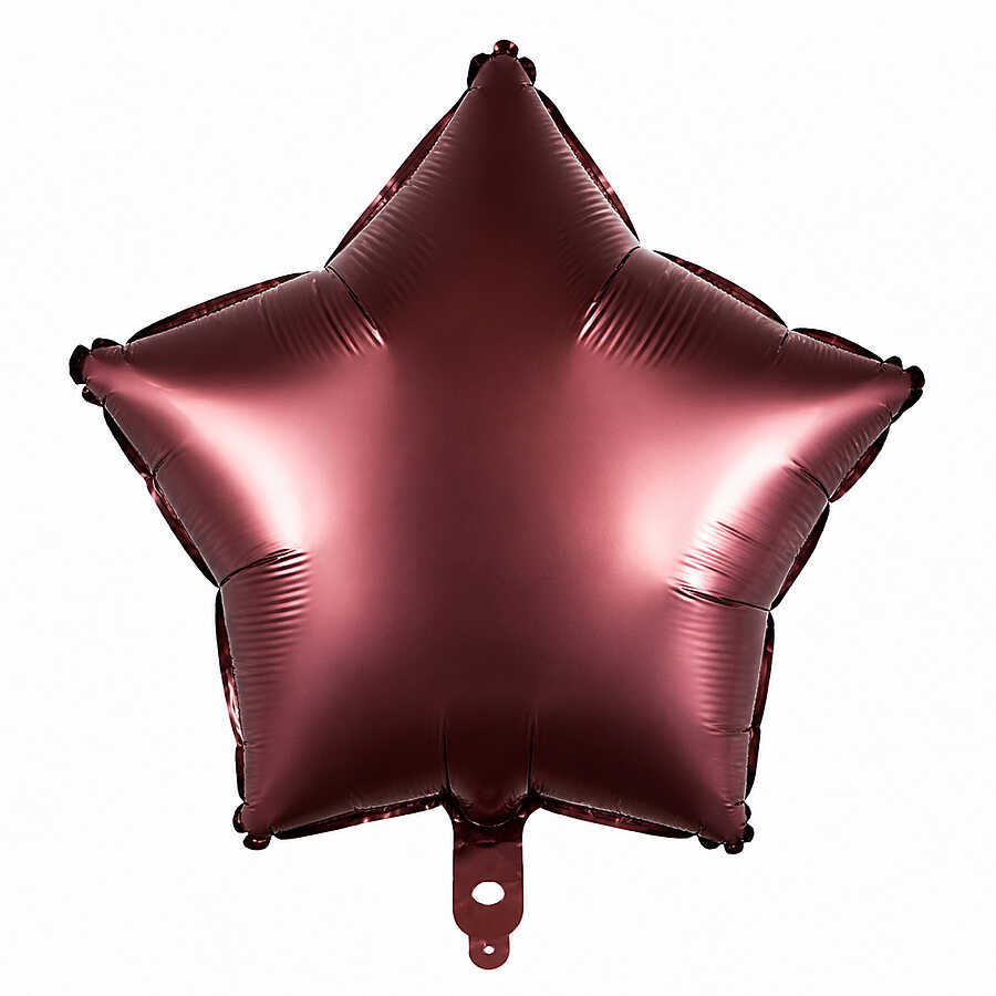 Yıldız Folyo Balon Çikolata kahve (18 inc)