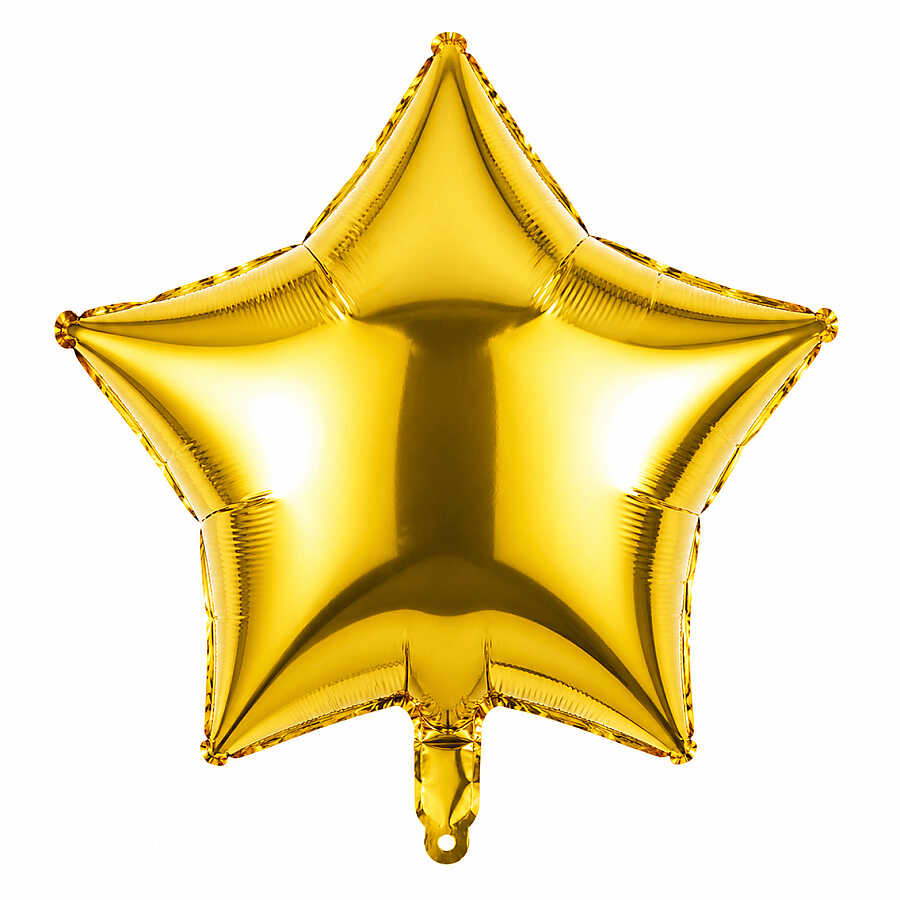 Yıldız Folyo Balon Gold (18 inc)