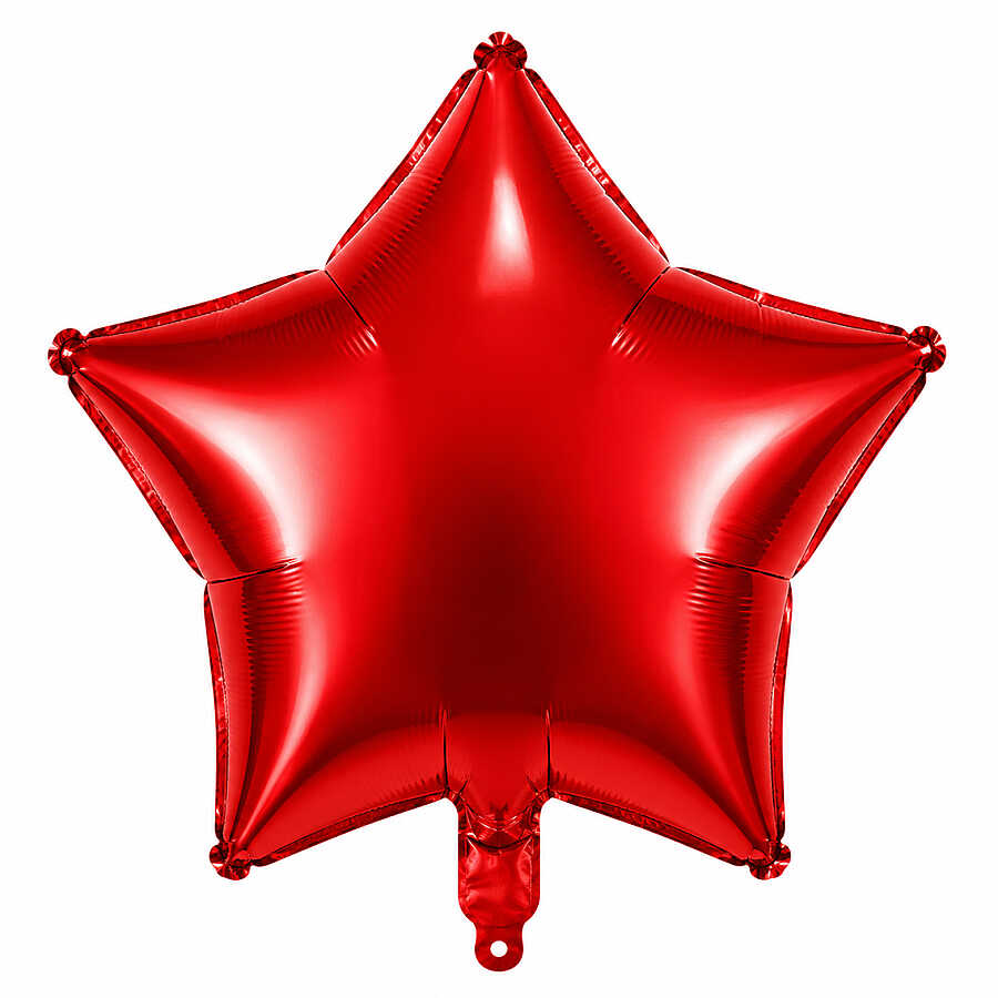 Yıldız Folyo Balon Kırmızı (18 inc)