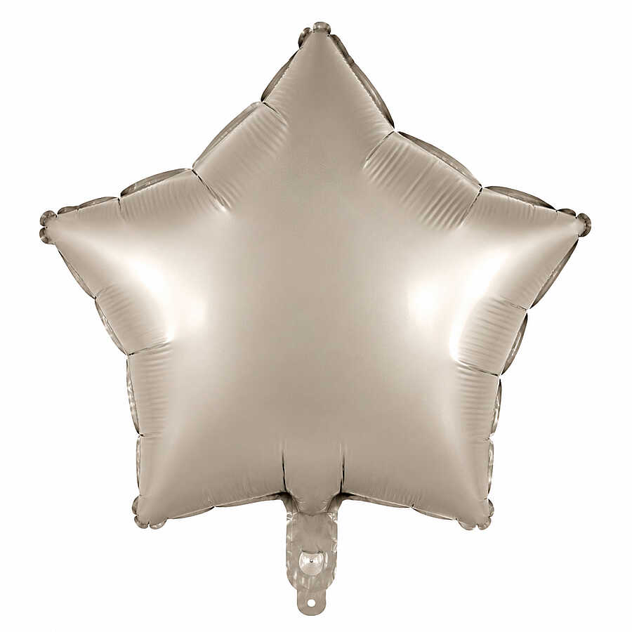 Yıldız Folyo Balon Krem (18 inc)