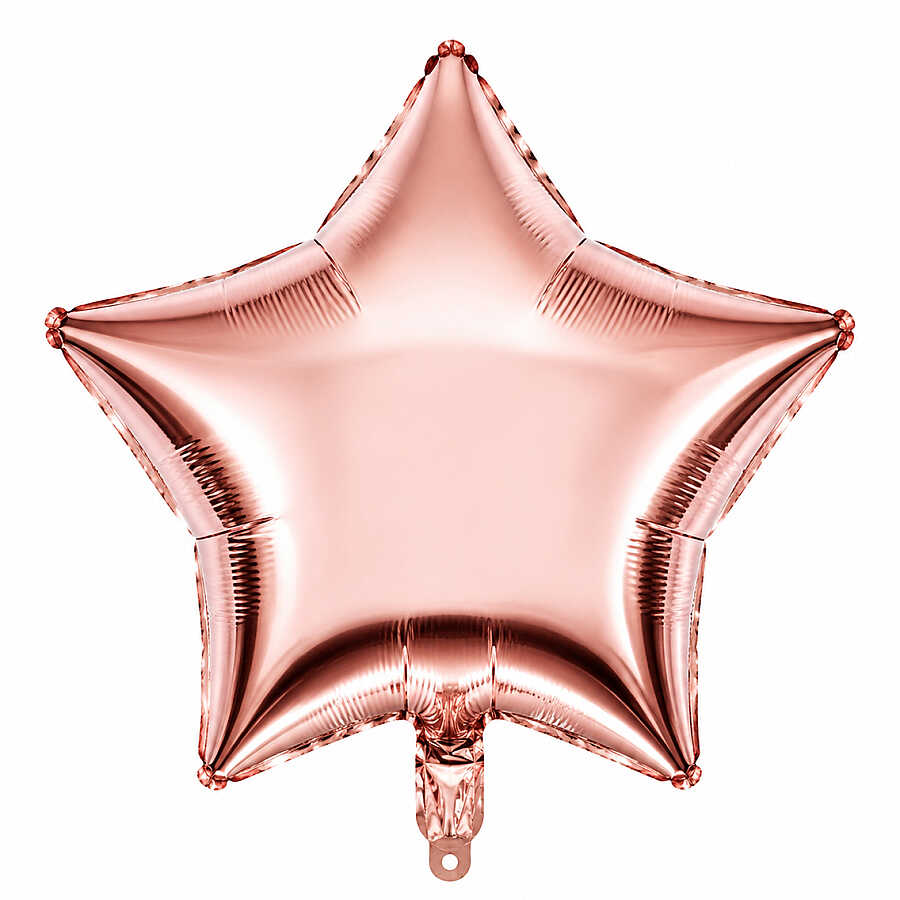 Yıldız Folyo Balon Rose Gold (18 inc)
